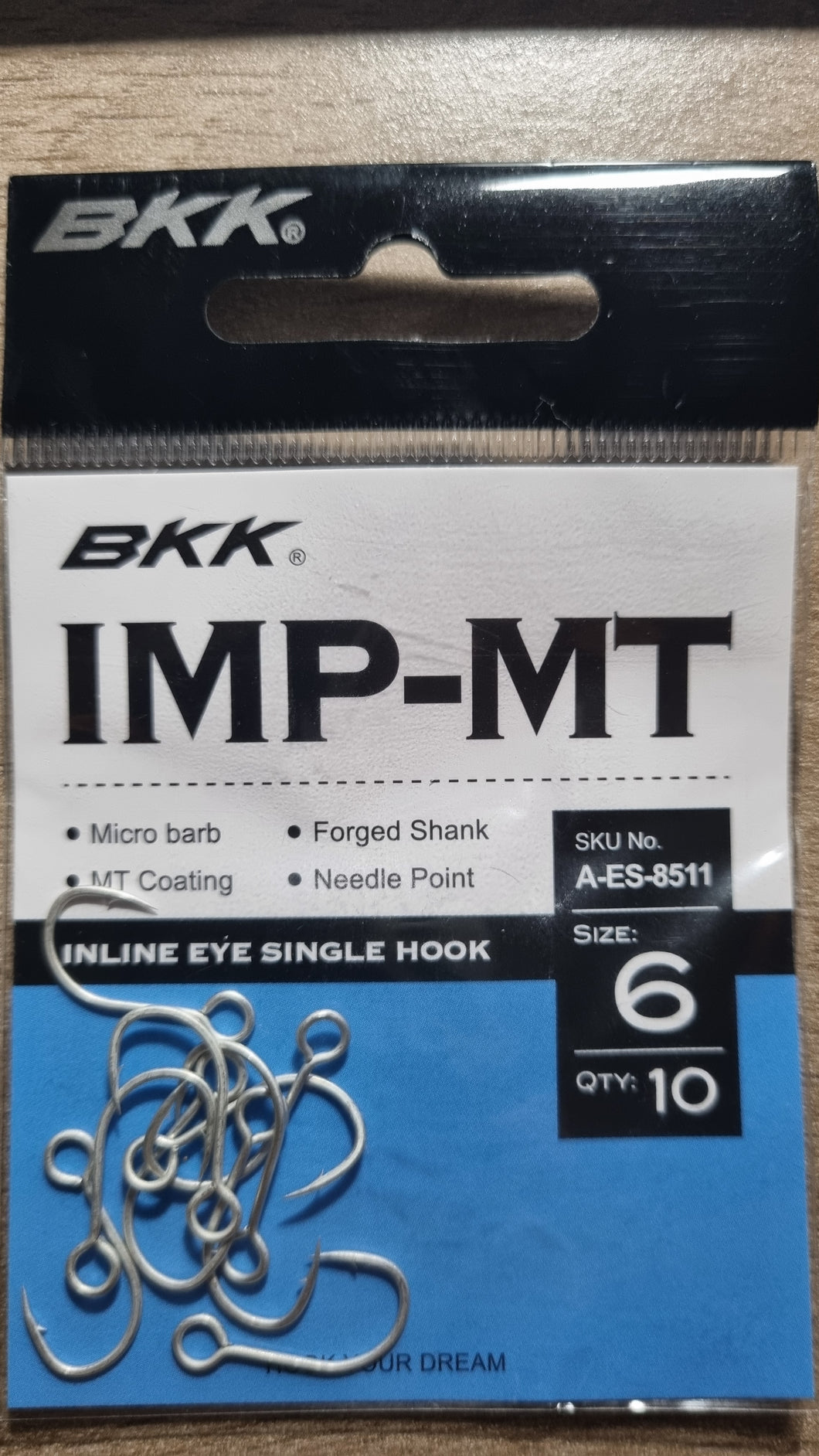 BKK IMP-MT Light lure single hook / Hameçon simple Light